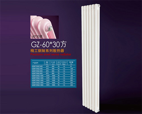 鋼制(zhì)格蘭仕60x30方散熱器(qì)